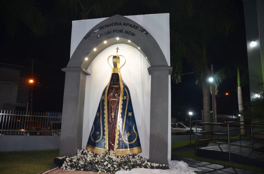 Paróquia de Dourados inaugura grandiosa imagem de Nossa Senhora Aparecida