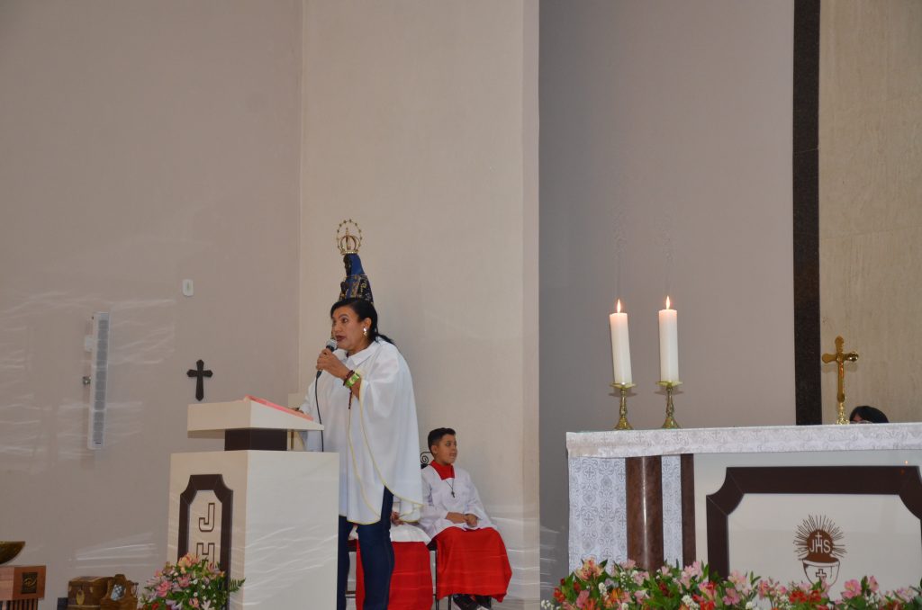 Paróquia de Dourados inaugura grandiosa imagem de Nossa Senhora Aparecida