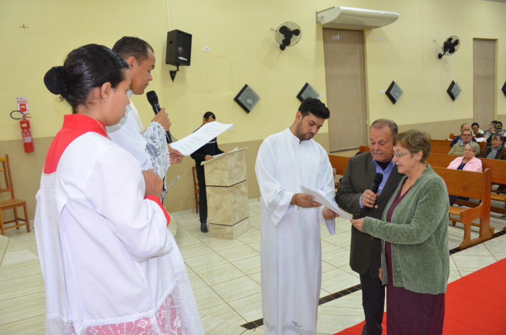 Sr. Adão Mascate e Sra. Maria: 50 anos de Matrimônio