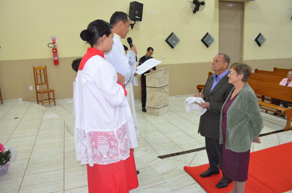 Sr. Adão Mascate e Sra. Maria: 50 anos de Matrimônio