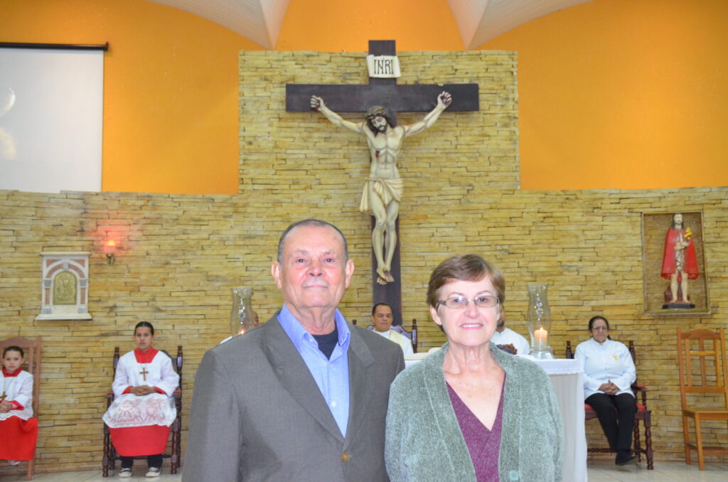 Sr. Adão Mascate e Sra. Maria: 50 anos de Matrimônio