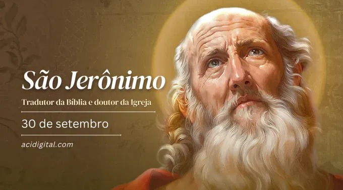 O nome Jerônimo significa “que tem um nome sagrado”. Este santo consagrou toda sua vida ao estudo das Sagradas Escrituras e é considerado um dos melhores, se não o melhor, neste ofício.