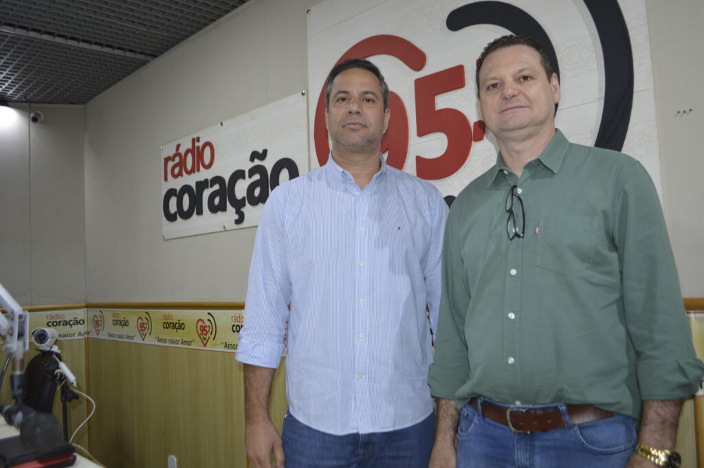 Rádio Coração entrevista Tiago Carbonaro e Edilson Bigatão