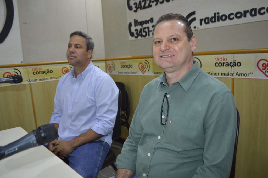 Rádio Coração entrevista Tiago Carbonaro e Edilson Bigatão