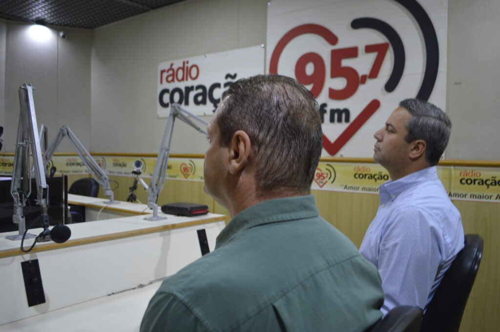 Rádio Coração entrevista Tiago Carbonaro e Edilson Bigatão