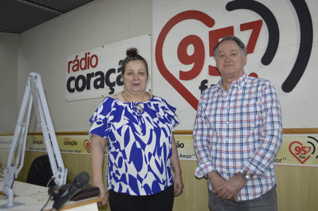 Mauro Alcântara, diretor da Grande FM visita Rádio Coração