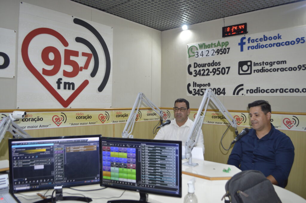 Rádio Coração entrevista Beto Dorneles e Pastor Ailton