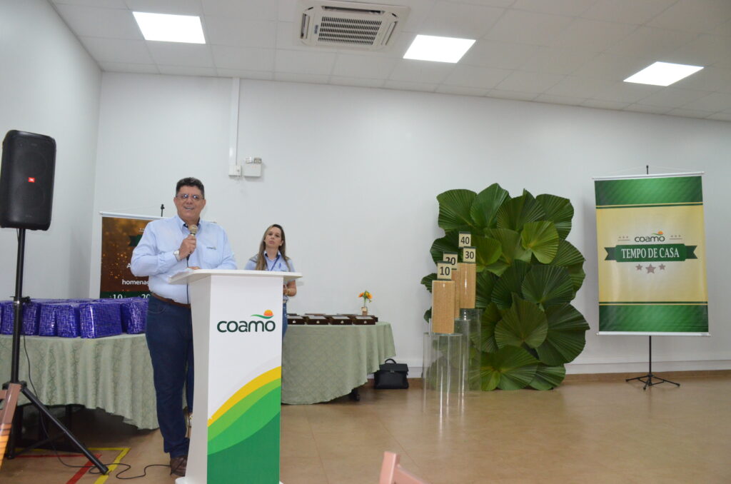 Tempo de Casa: COAMO presta homenagem aos seus funcionários