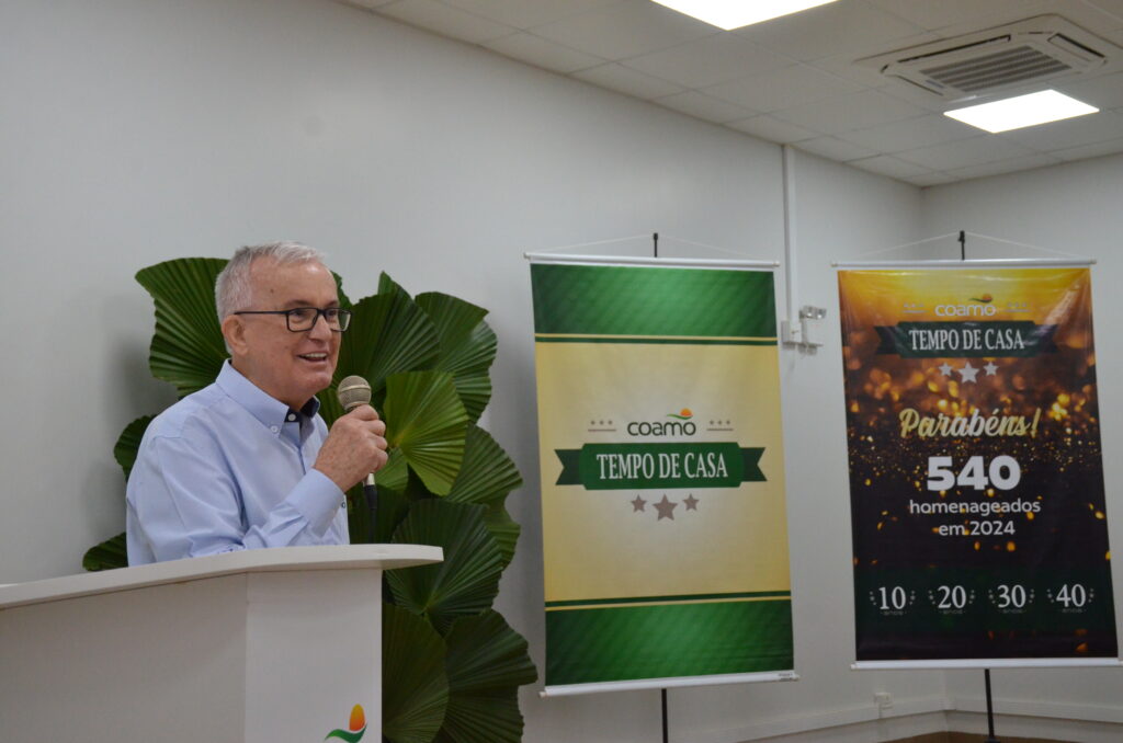 Tempo de Casa: COAMO presta homenagem aos seus funcionários