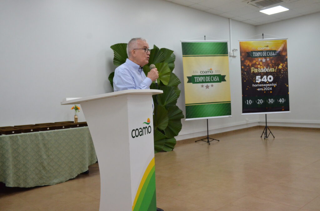 Tempo de Casa: COAMO presta homenagem aos seus funcionários