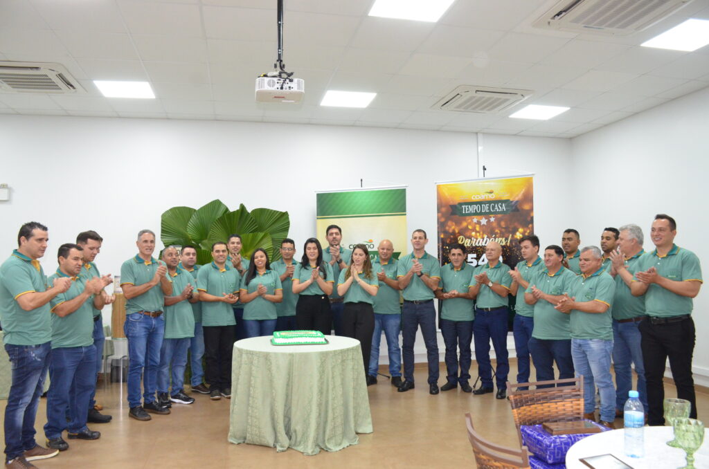 Tempo de Casa: COAMO presta homenagem aos seus funcionários