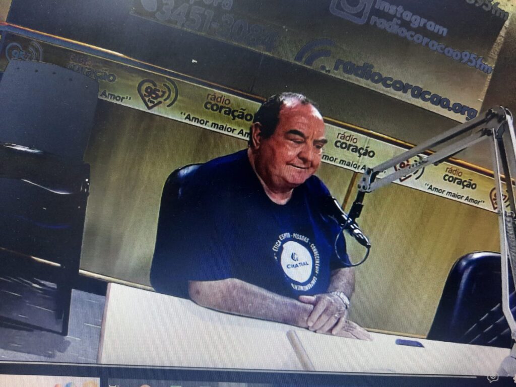 Rádio Coração recebe o empresário Ibanes Antônio Seben